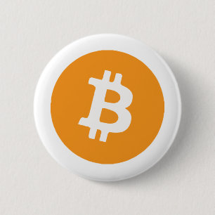 Bitcoin 2 Inch Round Button