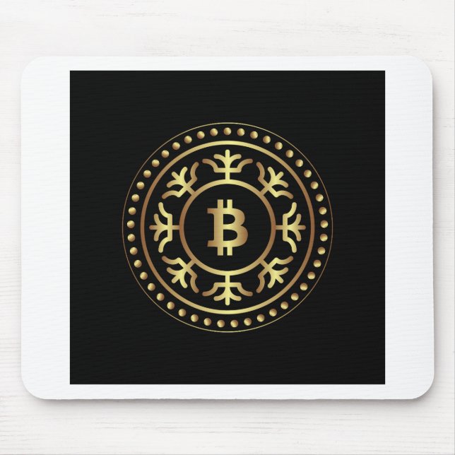 Bitcoin 2 mouse pad (Front)