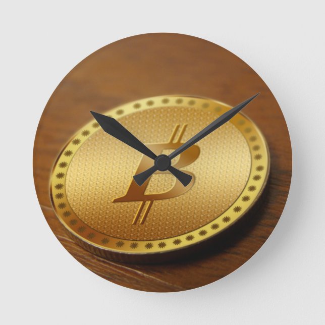 Bitcoin 2 round clock (Front)