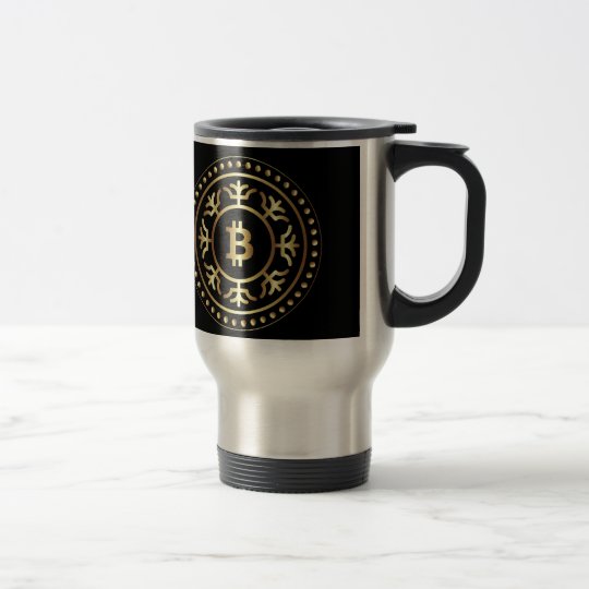 Bitcoin 2 travel mug