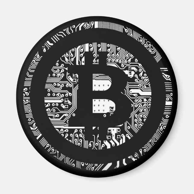 Bitcoin 4 magnet (Front)