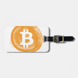 Bitcoin 6 luggage tag