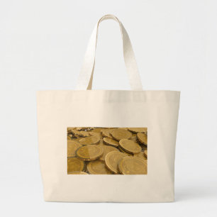 Bitcoin 7 large tote bag