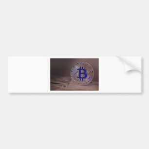 Bitcoin 8 bumper sticker