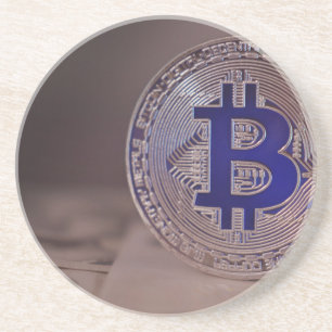 Bitcoin 8 coaster