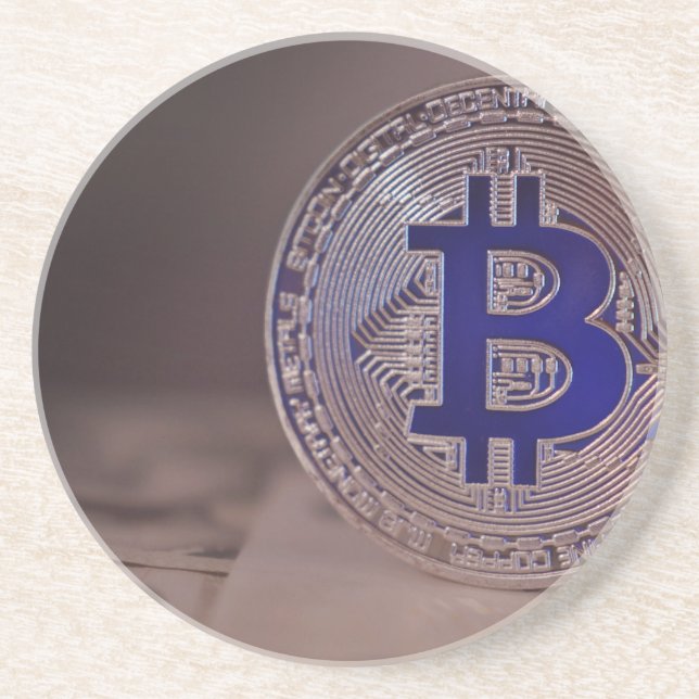 Bitcoin 8 coaster (Front)
