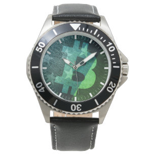 Bitcoin America ₿ (Green) Watch