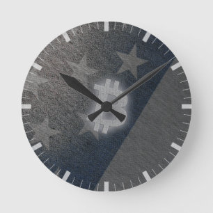 Bitcoin America Round Clock