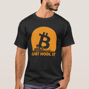 Bitcoin Amsterdam Skyline  Amsterdam Bitcoin Maxim T-Shirt