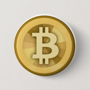 BITCOIN Anonymous MONEY DIGITAL Currency BTC 2 Inch Round Button