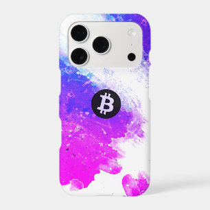Bitcoin Aquarelle (Style 6 - Miami Beach)