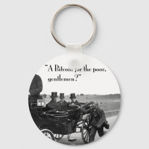 Bitcoin Beggar Keychain