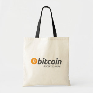 Bitcoin BTC a accepté ici le sac fourre-tout à