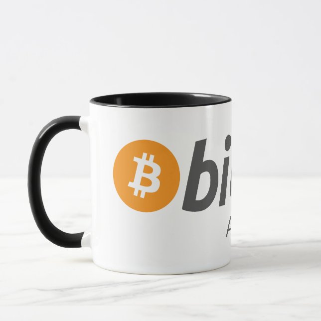 Bitcoin BTC Accepted Here | Mug (Left)