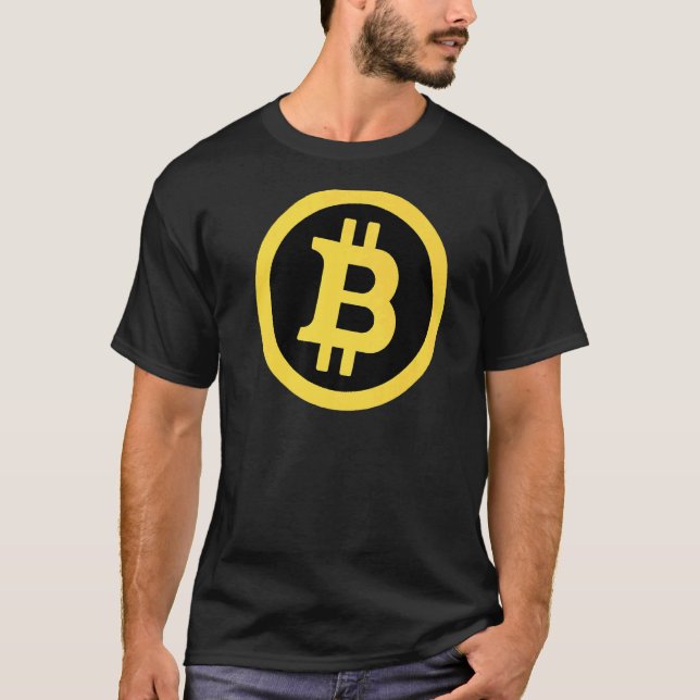 Bitcoin Btc Cryptocurrency T-Shirt (Front)
