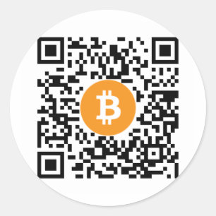 Bitcoin (BTC) Portefeuille QR Code Sticker - Arron