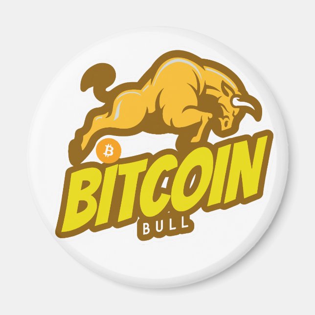 Bitcoin Bull run - Btc Crypto Magnet (Front)