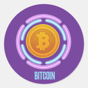 BITCOIN CLASSIC ROUND STICKER