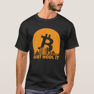 Bitcoin Copenhagen Skyline  Copenhagen Bitcoin Max T-Shirt