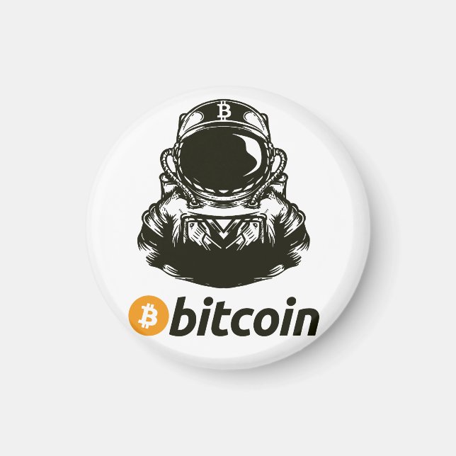 BITCOIN-Crypto Astronaut Magnet (Front)