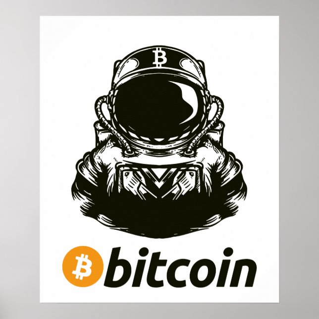 BITCOIN-Crypto Astronaut Poster (Front)