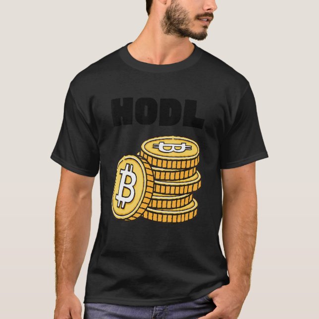 Bitcoin Crypto Blockchain Plan B Decentralized Sat T-Shirt (Front)
