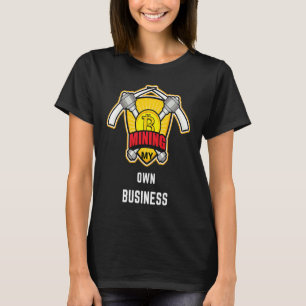 Bitcoin Crypto Currency Blockchain Digital Wallet T-Shirt
