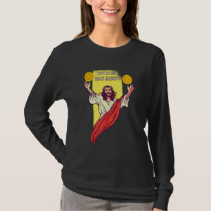 Bitcoin Crypto Has Risen Cryptocurrency Jesus T-Shirt