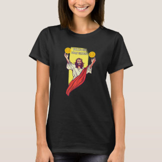 Bitcoin Crypto Has Risen  Cryptocurrency Jesus T-Shirt
