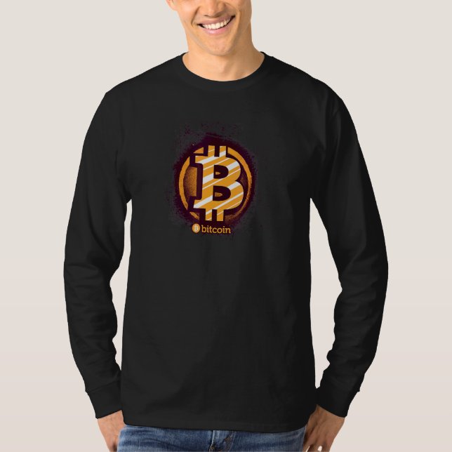 Bitcoin Cryptocurrency Btc  Bitcoin T-Shirt (Front)