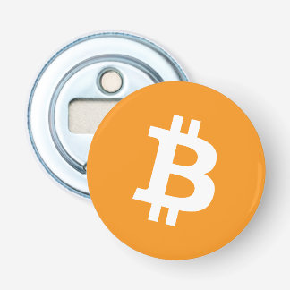 Bitcoin Cryptocurrency Logo Bottle Opener