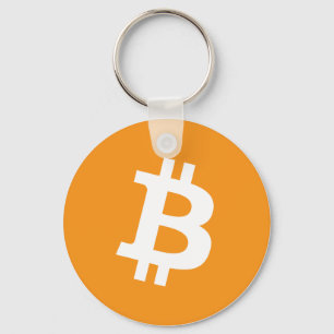 Bitcoin Cryptocurrency Logo Keychain