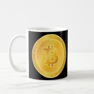 Bitcoin Cryptocurrency Trader Crypto Blockchain Bt Coffee Mug