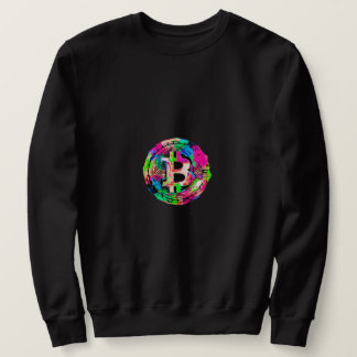"Bitcoin Cypherpunk" Oil Painting Sweatshirt