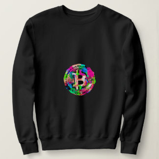 "Bitcoin Cypherpunk" Oil Painting Sweatshirt