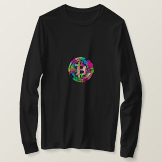 "Bitcoin Cypherpunk" Oil Painting T-Shirt