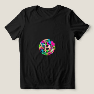 "Bitcoin Cypherpunk" Oil Painting Tri-Blend Shirt