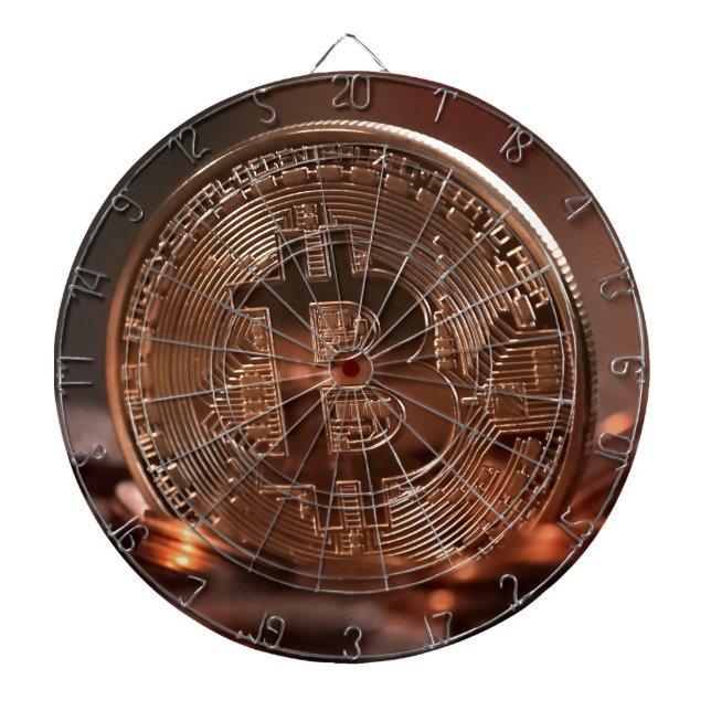 Bitcoin Dartboard (Front)