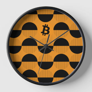 Bitcoin Designer Watch Clock