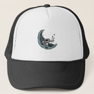 Bitcoin Digger, Astronaut Crypto Miner Trucker Hat