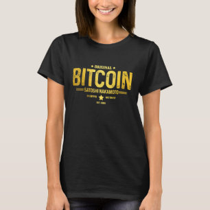 Bitcoin Est 2009 Hodl Crypto Currency Btc Trader I T-Shirt