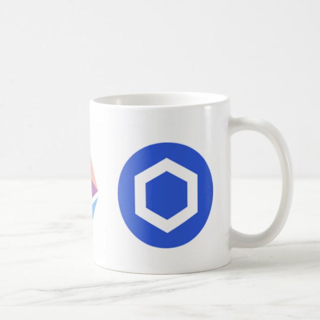 Bitcoin Ethereum Lien mug (arc-en-ciel ETH) (Droite)