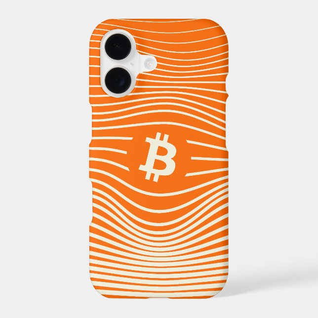 Bitcoin Force (Bright Orange) (Back)