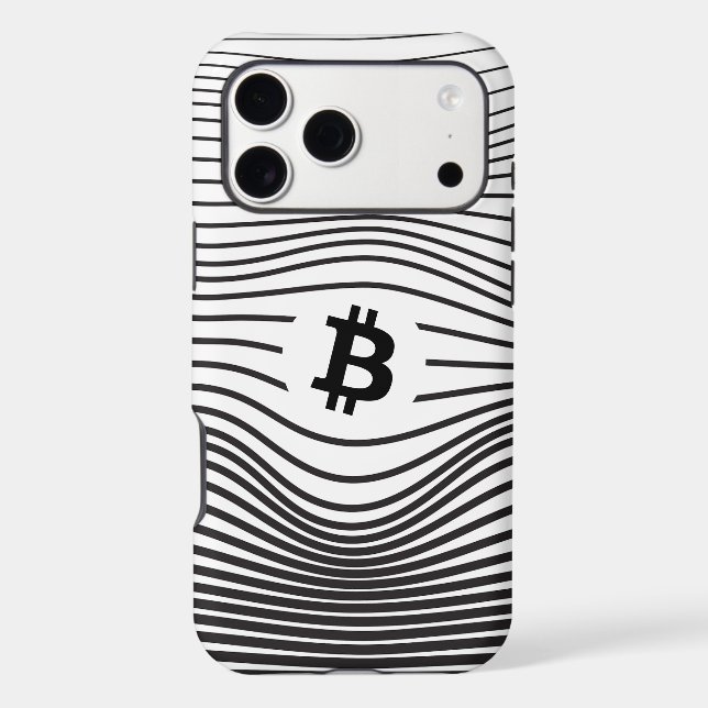 Bitcoin Force (White) Case-Mate iPhone Case (Verso)