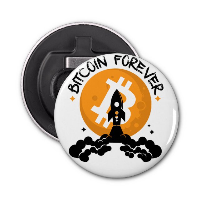 Bitcoin Forever Bottle Opener (Front)
