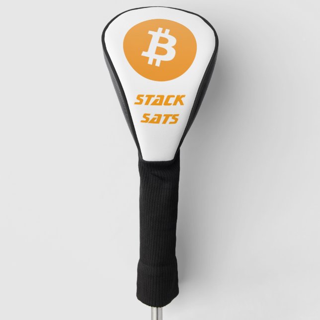 Bitcoin Golf Head Cover (Front)