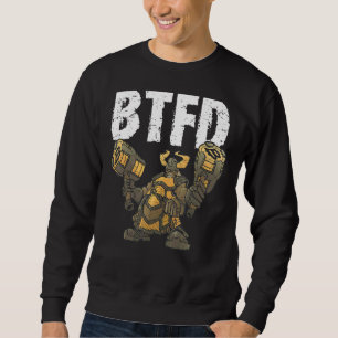 Bitcoin Graphic Btf Buy The Dip Saying Quote Fun Sweatshirt