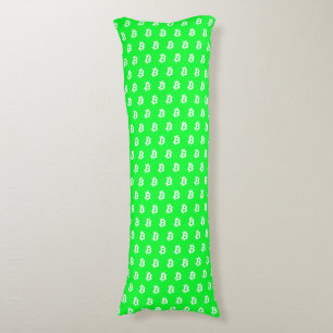 Bitcoin Green Candle Body Pillow