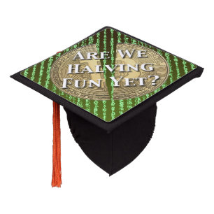 Bitcoin Halving Event Graduation Cap Topper