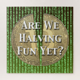 Bitcoin Halving Event Jigsaw Puzzle